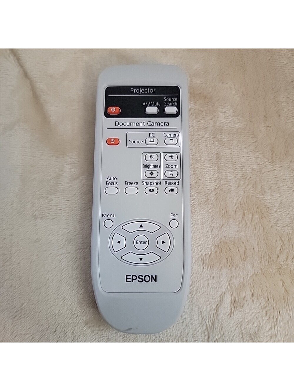 Epson 153867200 Projector Remote Control-TESTED-FREE SHIPPING